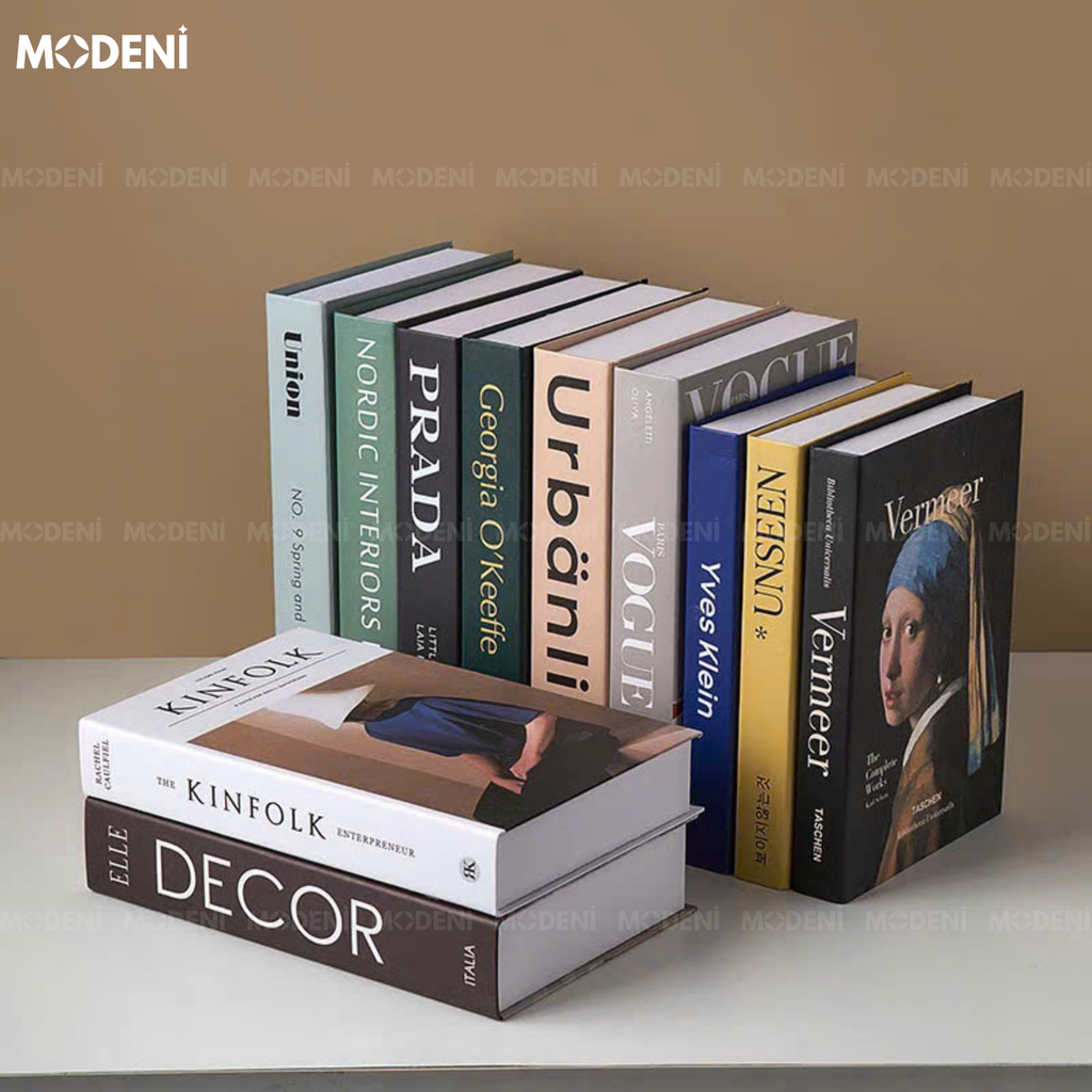 Mô Hình Sách Decor Hiện Đại Cao Cấp