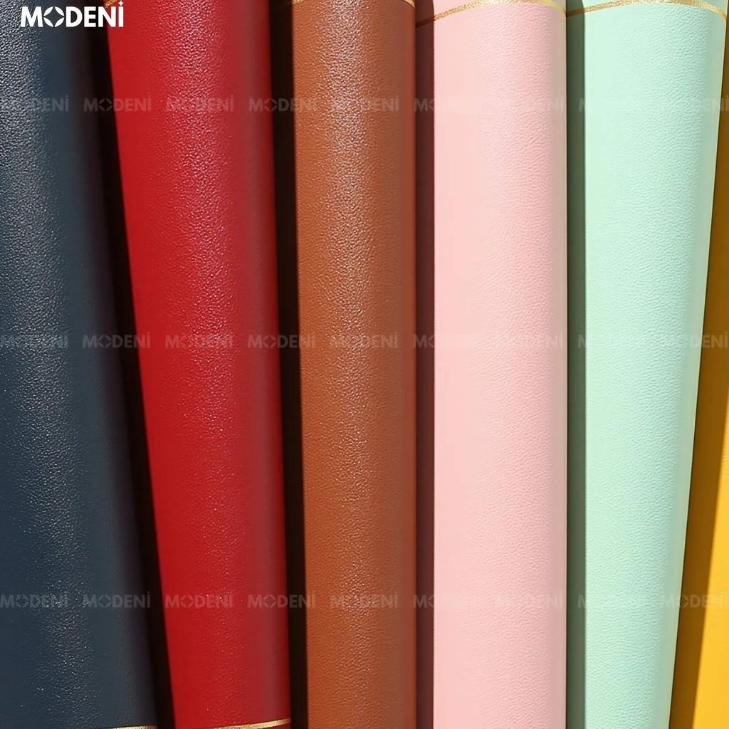 Tấm Lót Bàn Ăn Shuri Viền Vàng 2 Mặt Nâu Xám Cao Cấp – Chống Thấm, Dễ Vệ Sinh, Dùng Cho Bàn Tiệc Sang Trọng