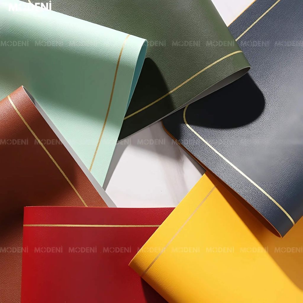 Tấm Lót Bàn Ăn Shuri Viền Vàng 2 Mặt Xanh Vàng – Placemat Chống Thấm Cao Cấp Cho Bàn Tiệc Sang Trọng