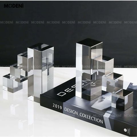 Tượng chặn sách Modra phong cách hình học sang trọng