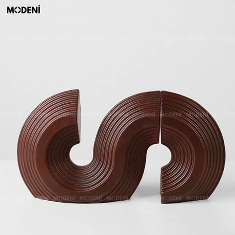 Cặp chặn sách nghệ thuật Servo phong cách tối giản