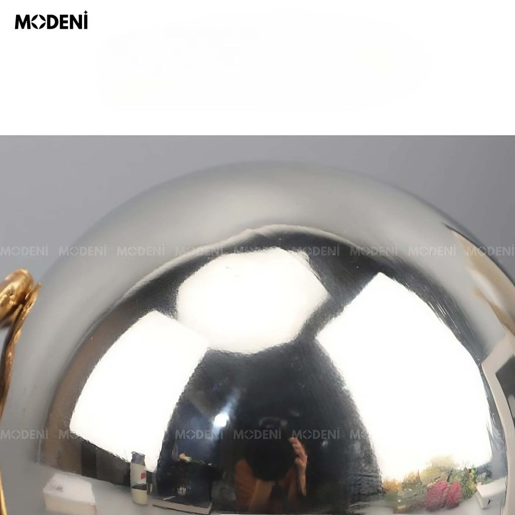 Tượng Trang Trí Strive Hình Người Đẩy Quả Cầu – Biểu Tượng Nỗ Lực – Decor Bàn Làm Việc, Kệ Tủ Hiện Đại