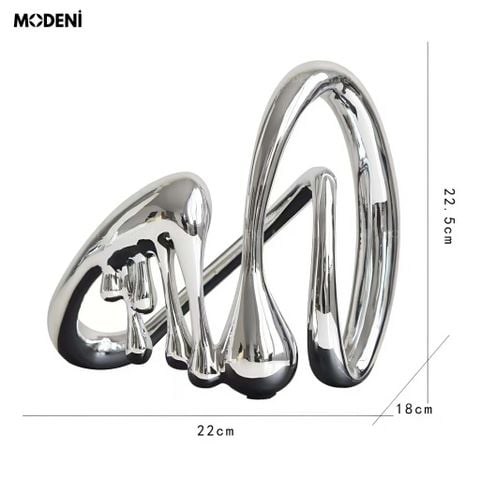 Tượng Glint Silver nghệ thuật ánh bạc