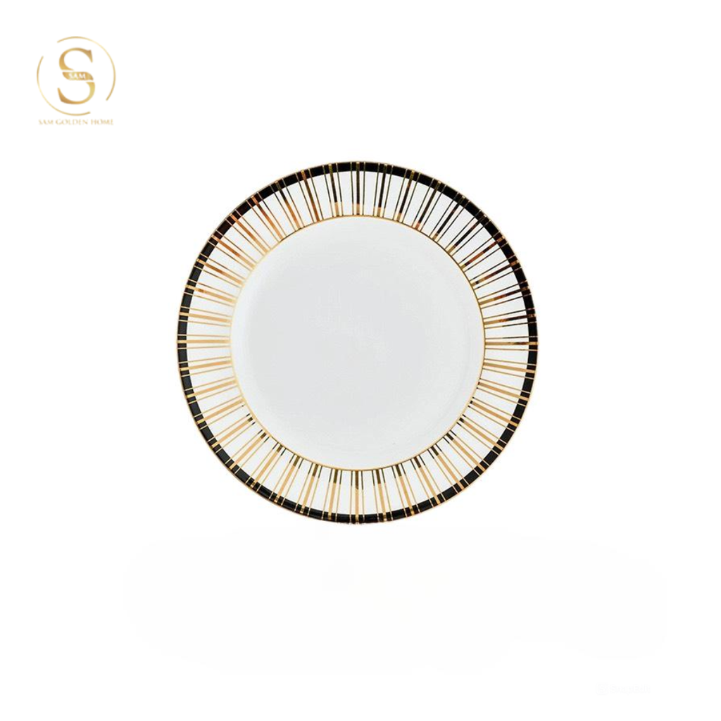 Đĩa Nông 26 Segesta Sứ Xương Sang Trọng Phong Cách Bắc Âu