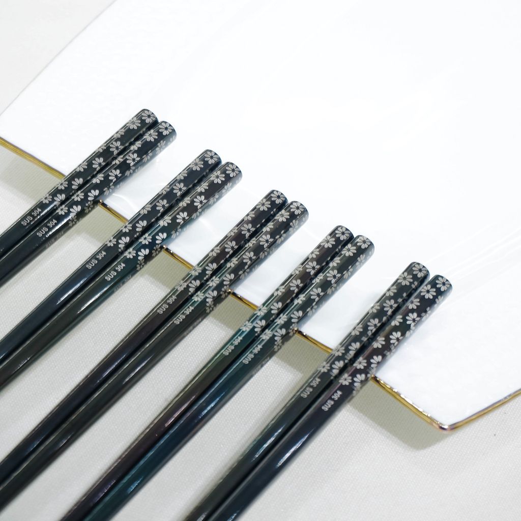 Set Đũa Silas Đen Hiện Đại Sang Trọng Phong Cách Bắc Âu