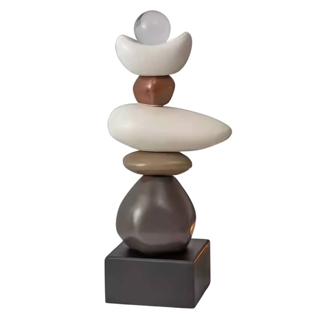 Tượng Balance Nghệ Thuật Hiện Đại – Biểu Tượng Nền Tảng Thành Công – Decor Bàn Làm Việc & Không Gian Thiết Kế Tối Giản