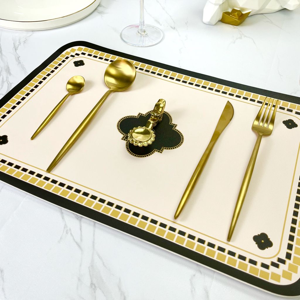 Dao Muỗng Nĩa Arya Gold Cutlery Set Gold Inox 304 Sang Trọng (LẺ)