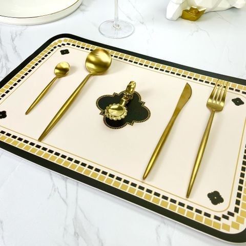 Bộ Dao Muỗng Nĩa Arya Gold Cutlery Set Gold Inox 304 Sang Trọng