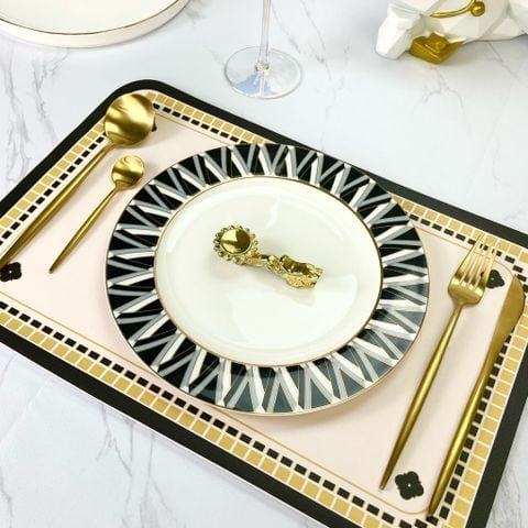 Bộ Dao Muỗng Nĩa Arya Gold Cutlery Set Gold Inox 304 Sang Trọng