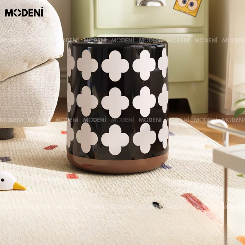 Thùng Rác Van Decor Cao Cấp – Thiết Kế Trẻ Trung Độc Đáo – 10L – Hợp Decor Phòng Trẻ Em, Phòng Khách Hiện Đại