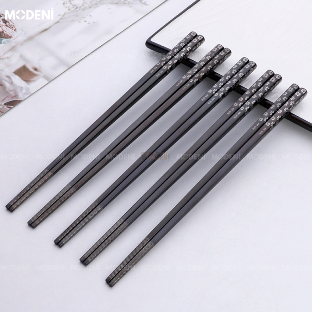 Set Đũa Silas Đen Hiện Đại Sang Trọng Phong Cách Bắc Âu