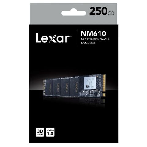  Ổ cứng SSD Lexar NM610 250GB BULK (chính hãng) 