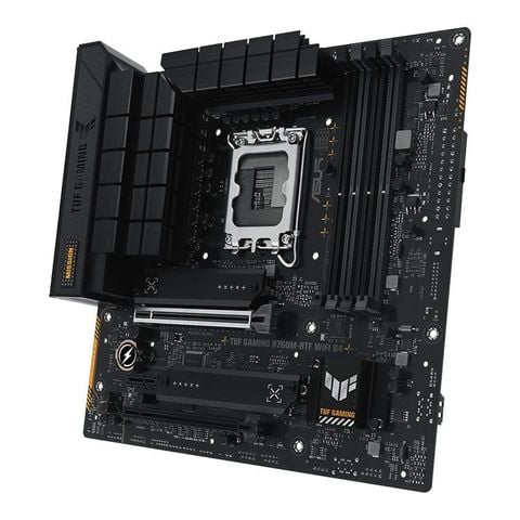  Mainboard Asus TUF Gaming B760M-BTF WIFI D4 90MB1E50-M0EAY0 | Intel B760, Socket 1700, micro ATX, 4 khe DDR4 