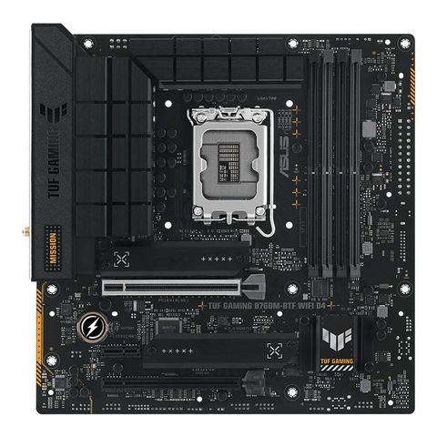  Mainboard Asus TUF Gaming B760M-BTF WIFI D4 90MB1E50-M0EAY0 | Intel B760, Socket 1700, micro ATX, 4 khe DDR4 