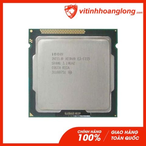  CPU Intel Xeon E3 1225 Tray Socket LGA 1155, 3.40GHz, 4 Nhân 8 Luồng, Cache 8MB 