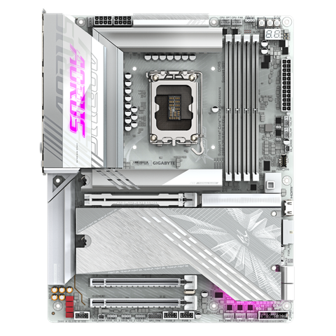  Mainboard Gigabyte Z890 AORUS ELITE X ICE - White 