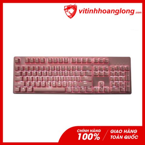  Bàn Phím Cơ E-Dra EK3104 Dream Pink LED Gaming V2 Blue Switch (Hồng) 