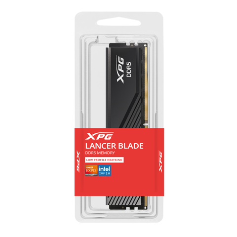  Ram Adata Lancer Blade 16GB White | Black 1 x 16GB, DDR5, 5600MHz (AX5U5600C4616G-SLABWH) 