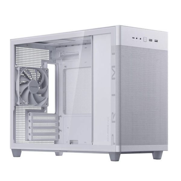  Thùng máy Case ASUS Prime AP201 TG M-ATX White 