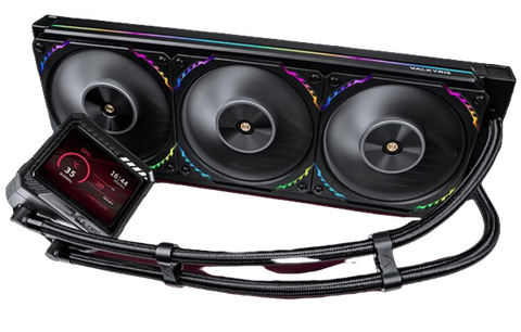  Tản nhiệt nước VALKYRIE Loki V360 - Đen đỏ 