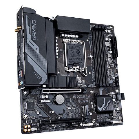  Mainboard Gigabyte B760M GAMING X  (rev. 1.x) | Intel B760, Socket 1700, Micro ATX, 4 khe DDR5 