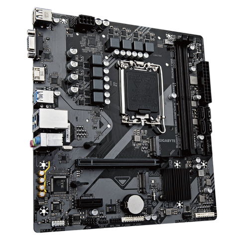  Mainboard Gigabyte B760M H (rev. 1.0) Ultra Durable | Intel B760, Socket 1700, Micro ATX, 2 khe DDR5 