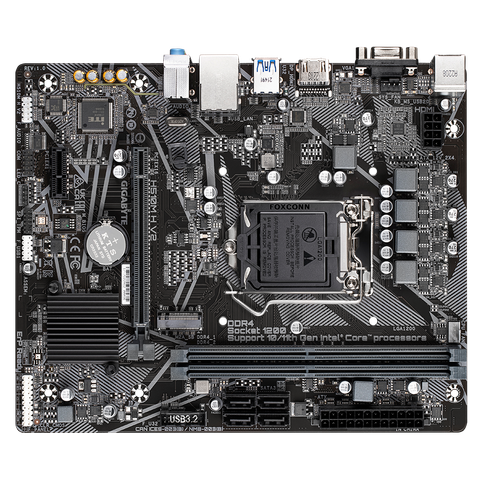  Mainboard Gigabyte H510M H V2 | Intel H470, Socket 1200, Micro ATX, 2 khe DDR4 