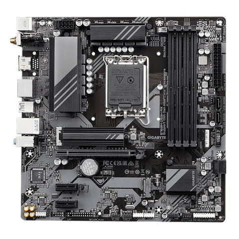  Mainboard Gigabyte B760M DS3H AX (rev. 1.x) | Intel B760, Socket 1700, Micro ATX, 4 khe DDR5 