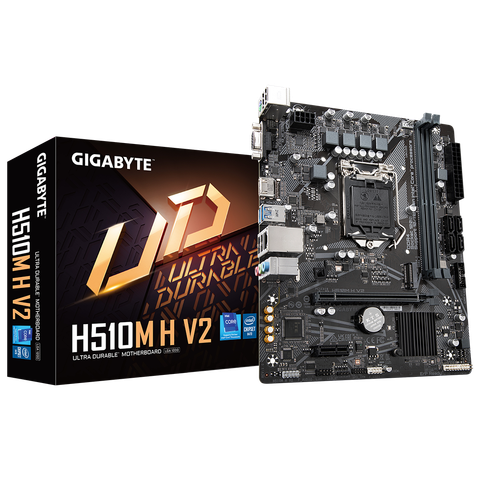  Mainboard Gigabyte H510M H V2 | Intel H470, Socket 1200, Micro ATX, 2 khe DDR4 
