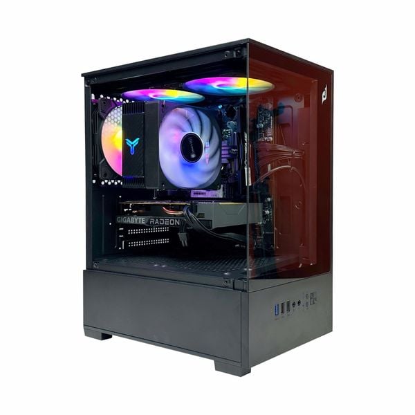  PC Gaming Intel Core i3-12100F | RX 6500 XT | H610M-E 