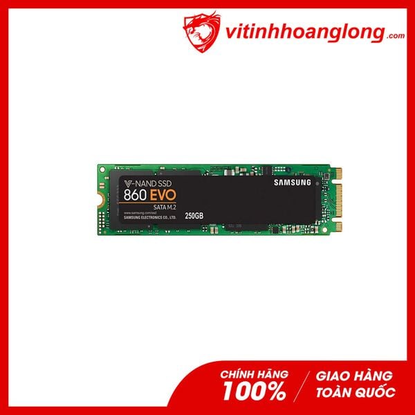 Ổ cứng SSD Samsung 250G 860 EVO M.2 Sata III 6Gb/s MLC (MZ-N6E250BW)