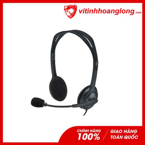  Tai nghe Logitech H111 STEREO HEADSET (Đen) 