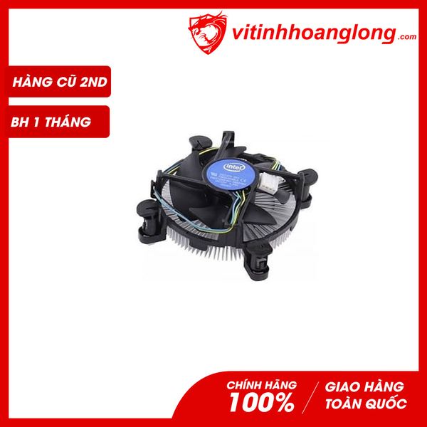 Tản nhiệt khí CPU Intel Fan Zin nhôm(Socket 1155-1150-1151) Cũ