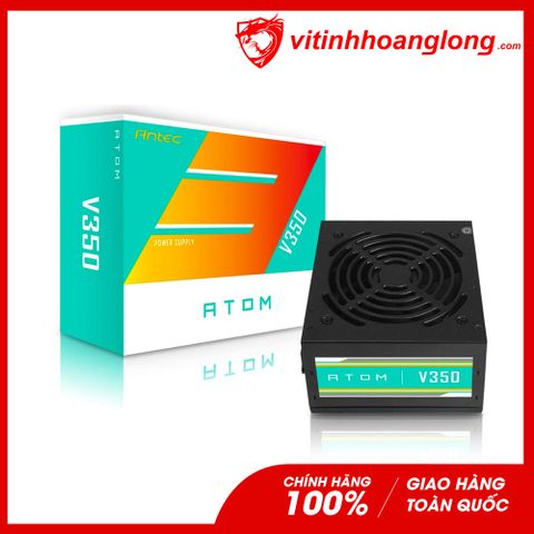  Nguồn máy tính Antec Atom 350W V350 + Dây Nguồn 