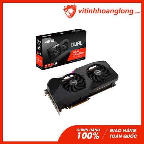  Card màn hình VGA Asus Radeon RX 6700 XT Dual OC Edition 12GB GDDR6 (DUAL-RX6700XT-O12G) 