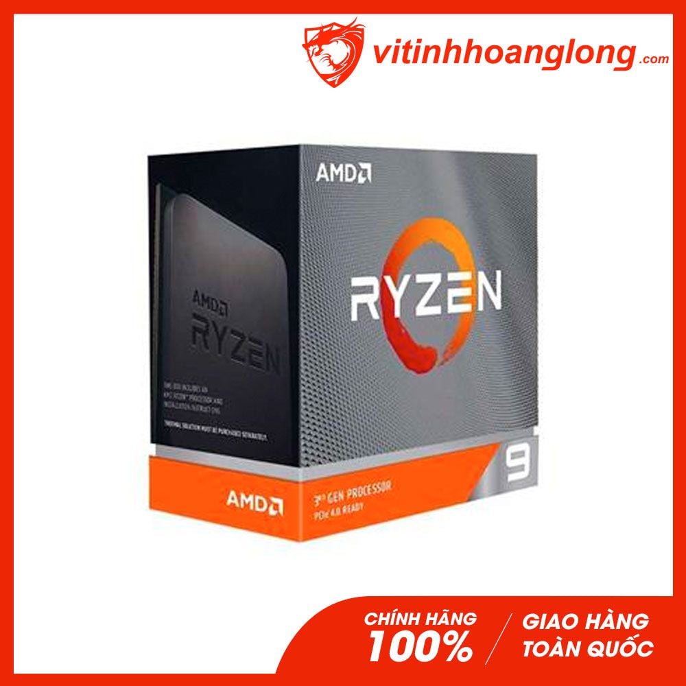 CPU AMD Ryzen 9 3950X (3.5Ghz Up to 4.7, AM4, 16 Cores 32 Threads)
