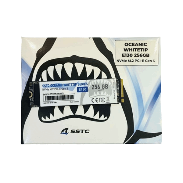  Ổ cứng SSD SSTC Oceanic Whitetip E130 256GB NVMe M.2 PCIe Gen 3 
