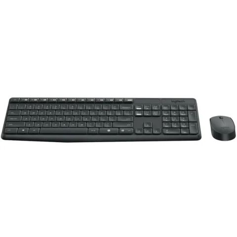  Combo Bàn phím + Chuột không dây Logitech MK235 (Xám) 