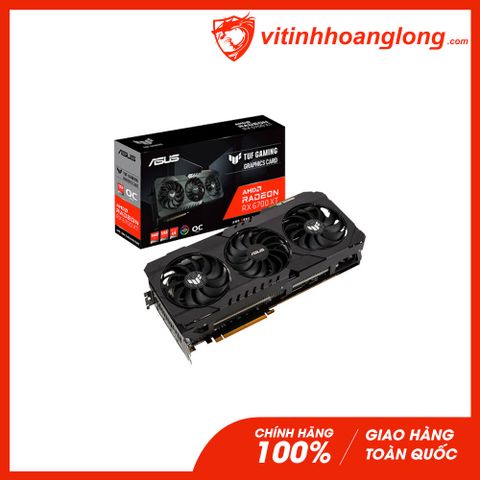  Card màn hình VGA Asus Radeon RX6700XT Tuf Gaming 12GB GDDR6 OC (TUF-RX6700XT-O12G-GAMING) 