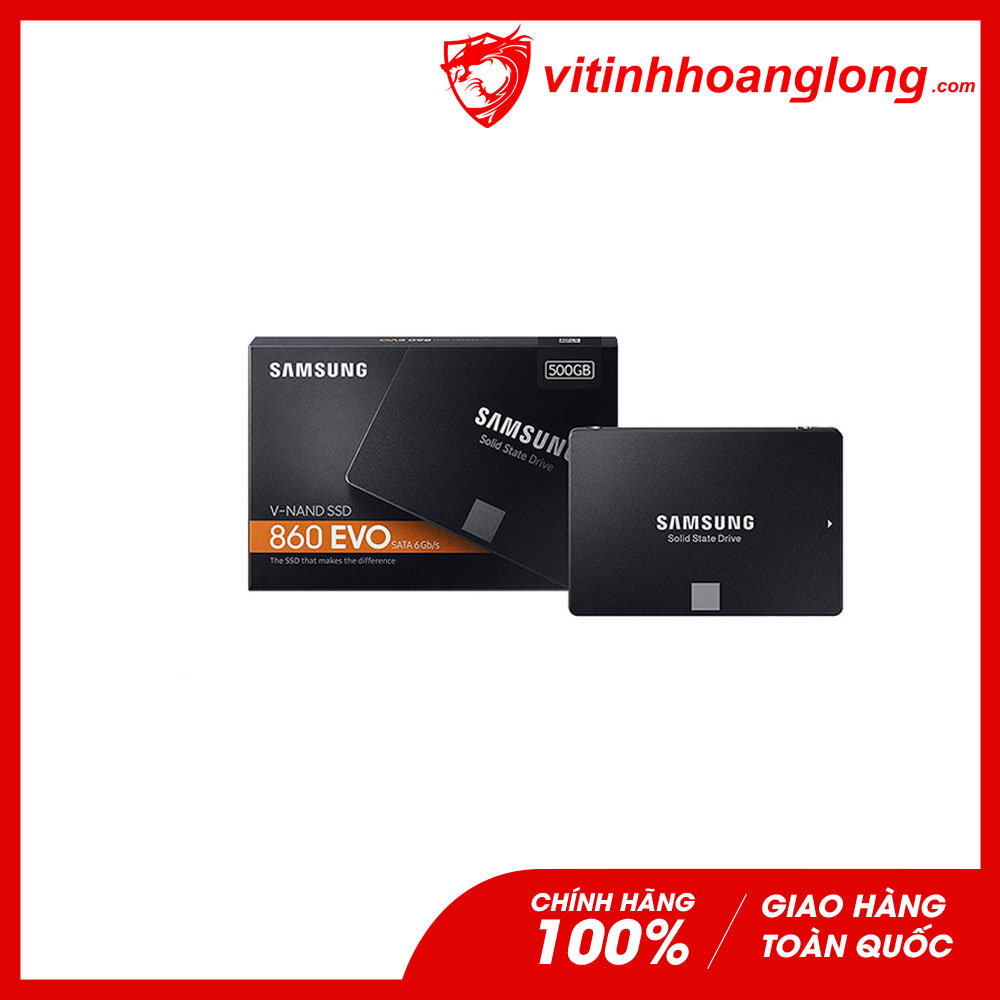 Ổ cứng SSD Samsung 500G 860 EVO Sata III 6Gb/s MLC (MZ-76E500B/CN) Côn
