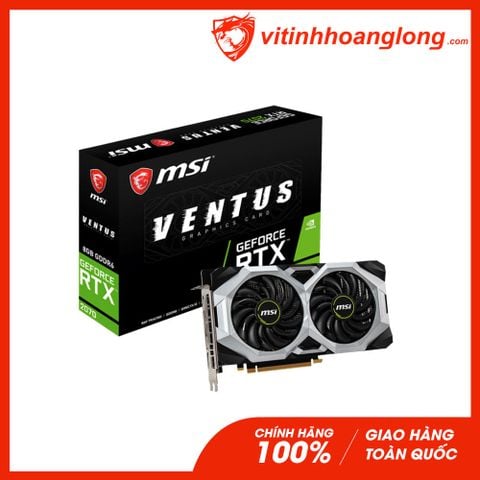  Card màn hình VGA Msi RTX 2070 Ventus 8GB GDDR6 (RTX 2070 VENTUS 8G) 