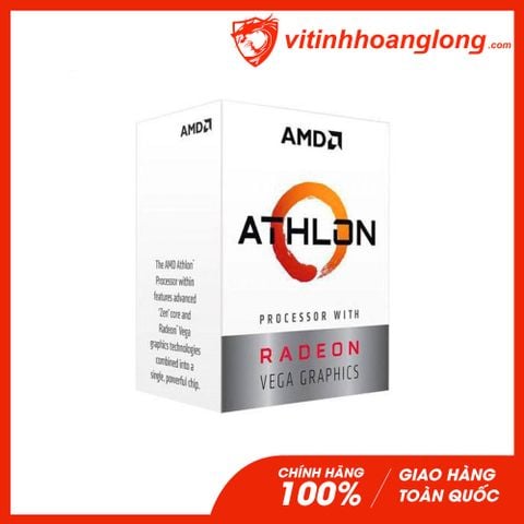 CPU AMD Athlon 3000G (3.5GHz, AM4, 2 Cores 4 Threads) 