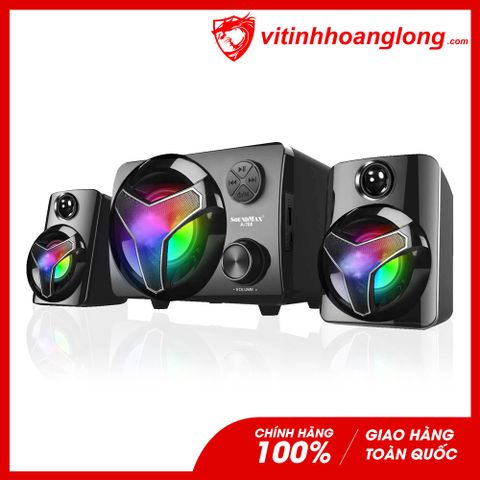  Loa Bluetooth Soundmax A-700 2.1 BLT 4.1 Led RGB (Bộ 3 loa) 