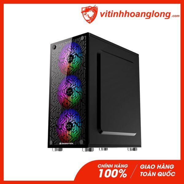 Vỏ Case máy tính Xigmatek NYX 3F EN43057 tặng 3 Fan