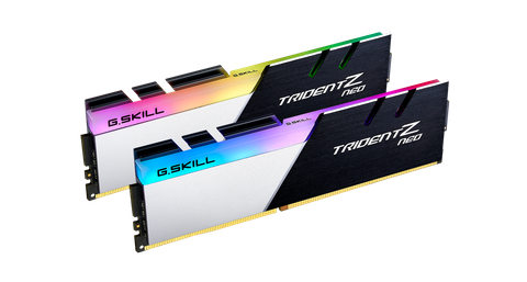  Ram GSkill Trident Z Neo 64GB | 2x32GB, DDR4, 3600MHz (F4-3600C18D-64GTZN) 