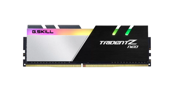  Ram GSkill Trident Z Neo 64GB | 2x32GB, DDR4, 3600MHz (F4-3600C18D-64GTZN) 