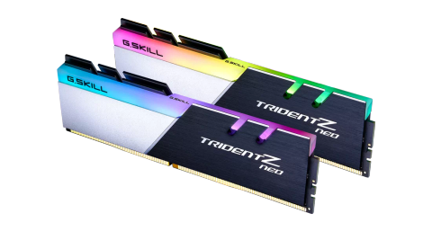  Ram GSkill Trident Z Neo 64GB | 2x32GB, DDR4, 3600MHz (F4-3600C18D-64GTZN) 