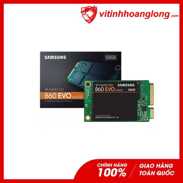 Ổ cứng SSD Samsung 500G 860 EVO mSata III 6Gb/s MLC (MZ-M6E500BW)