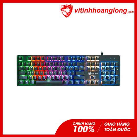  Bàn Phím Cơ E-Dra EK311 Led Gaming Brown Switch (Đen) 