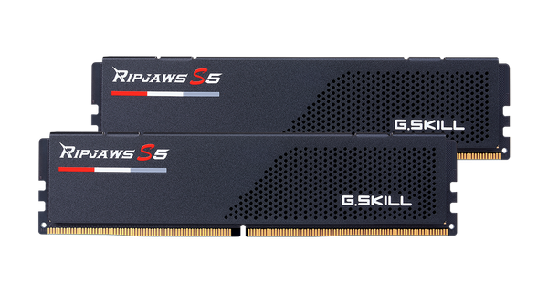  Ram GSkill Ripjaws S5 Black 32GB | 16x2, DDR5, 5200MHz F5-5200J4040A16GX2-RS5K 